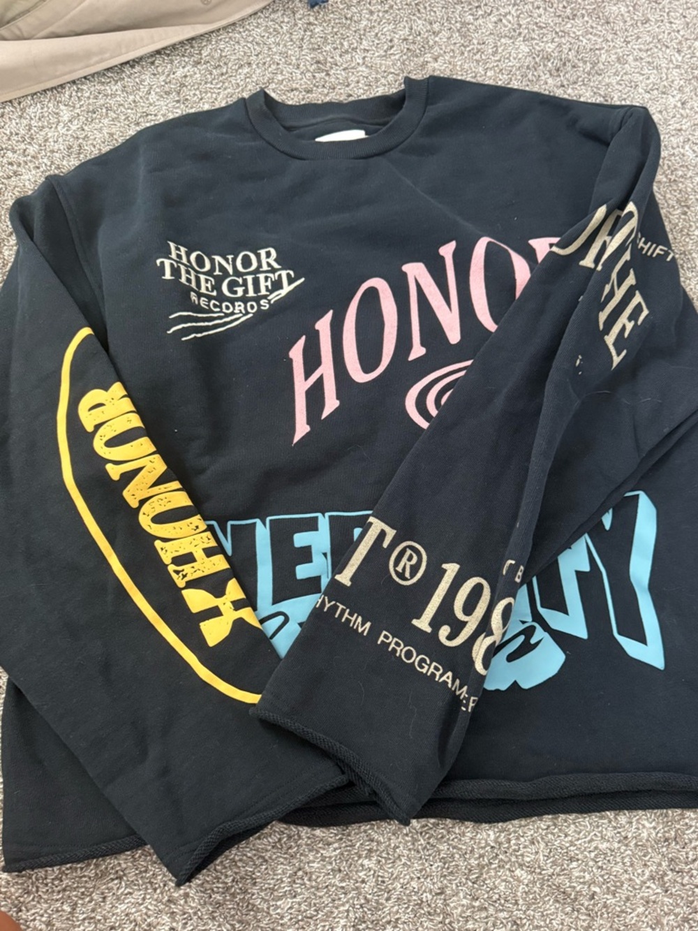 Honor The Gift Graphic Crewneck